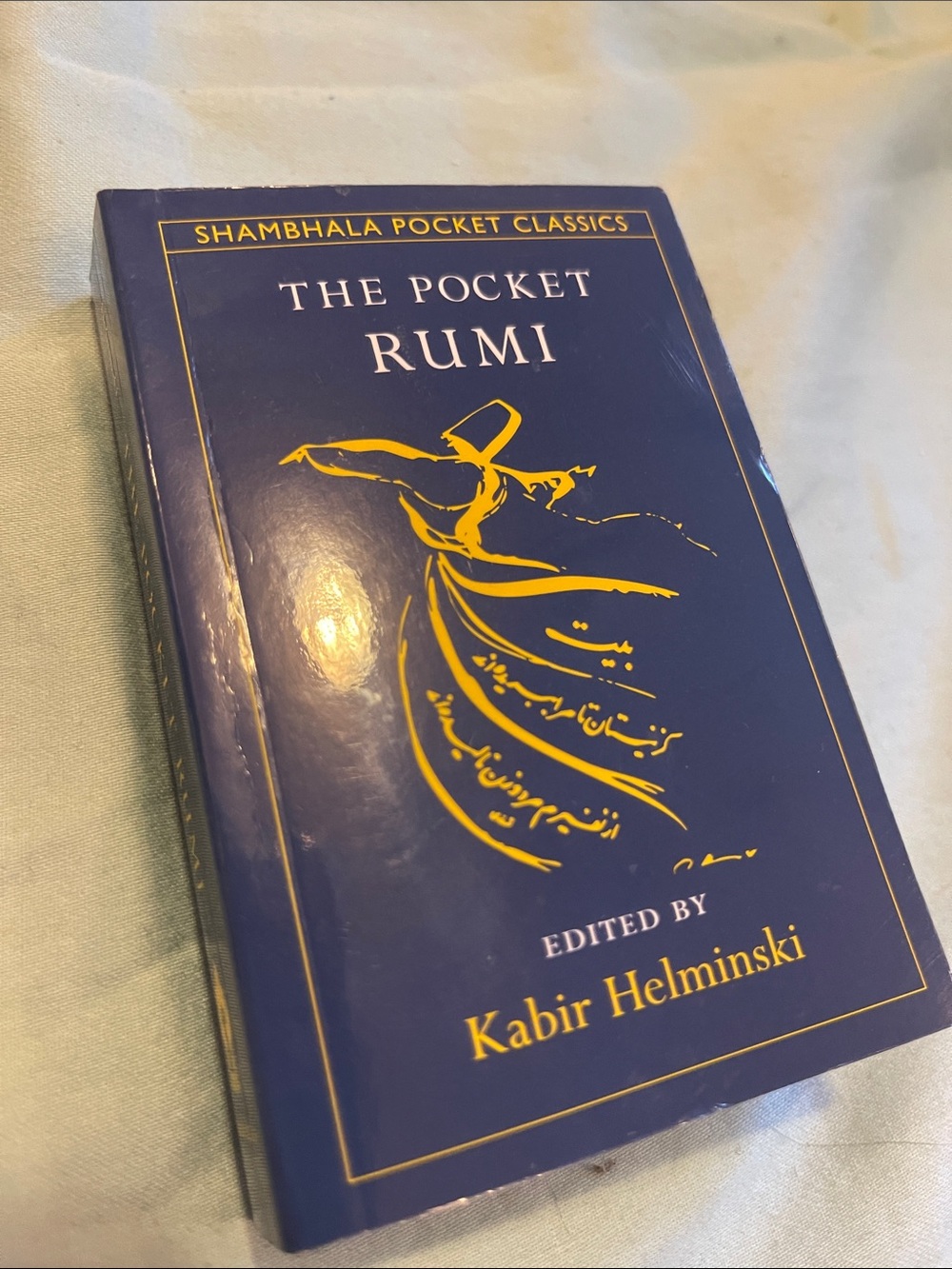 The Pocket Rumi by Kabir Helminski - Blue & Gold